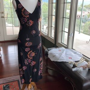 Nicole Miller Rayon Fitted Dress Modernist Print